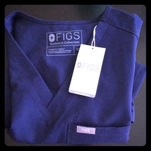 Figs Catarina top navy
